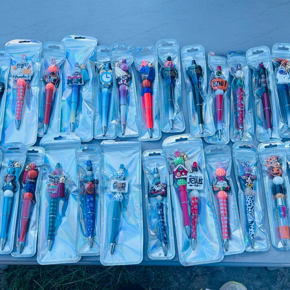 Beaded pens Bulk (10)